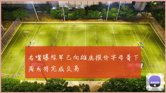 名嘴曝绿军已向雄鹿报价字母哥下周或将完成交易